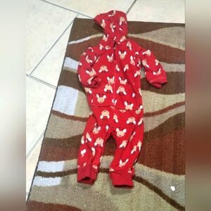 HB Pajama Onesie With Hood. 18 Months